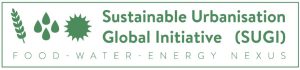 Sustainable Urbanisation Global Initiative (SUGI) Food-Water-Energy Nexus Logo - Source: [Author Unknown]. SUGI Nexus Logo. Digital Image. [Source Unknown], [Date Published Unknown]