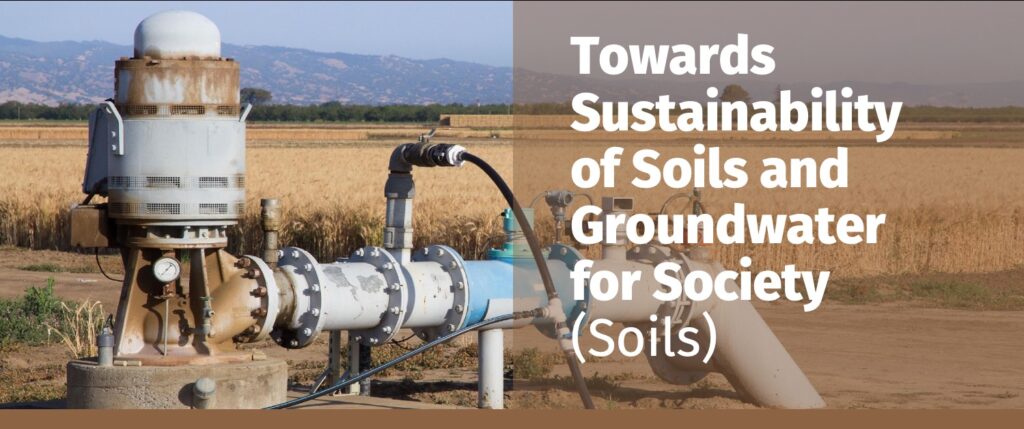 Towards Sustainability of Soils and Groundwater for Society
