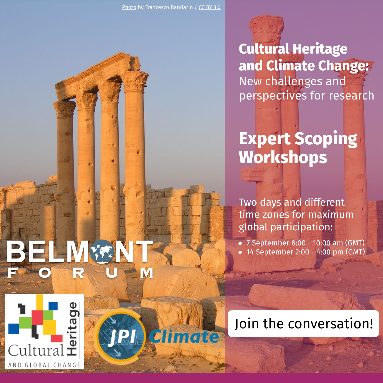 Expert Scoping Workshops – Cultural Heritage and Climate Change: New ...