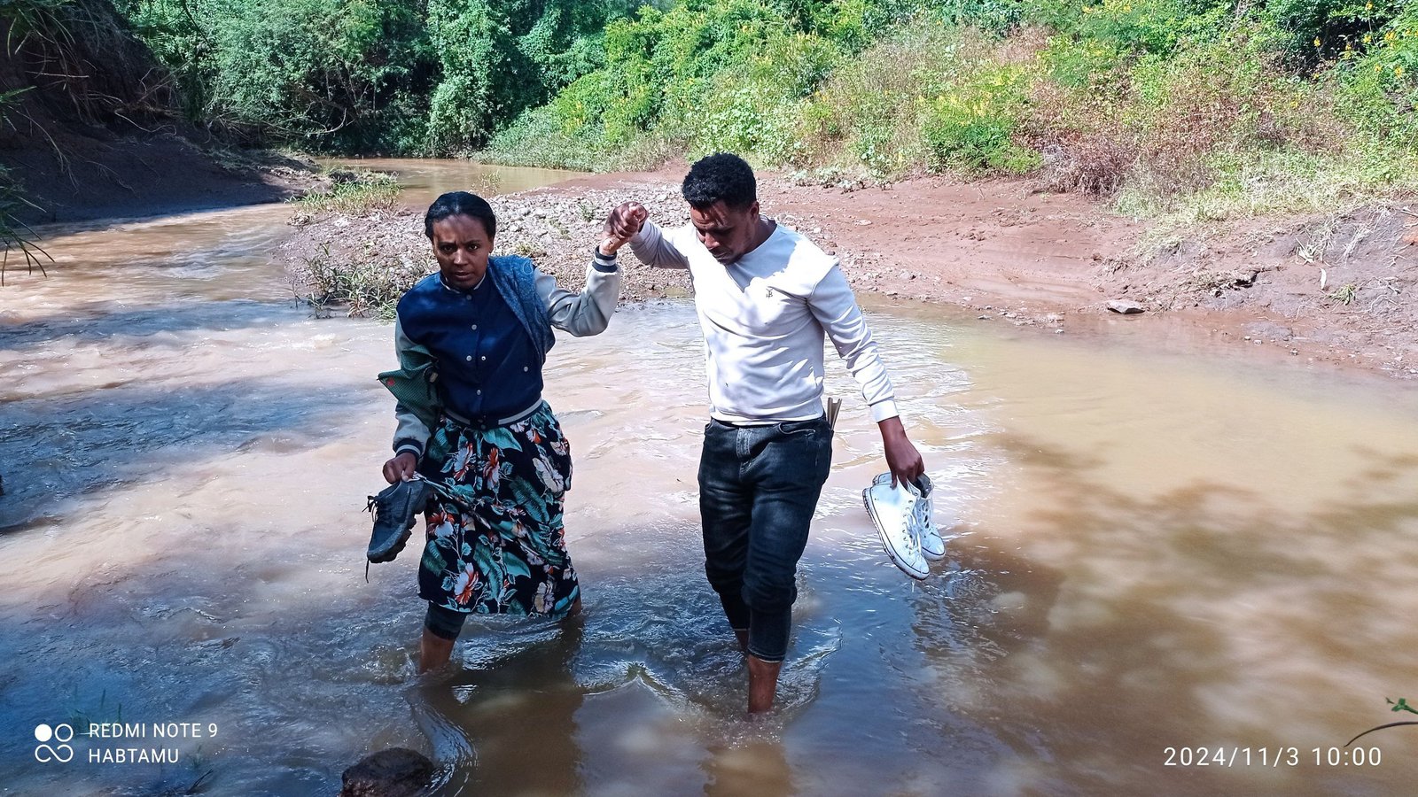 BFPC2026-01 APPEAR Project team while Supprting the Rural Community in Soil and Water conservation Practice - Zerihun Yohannes
